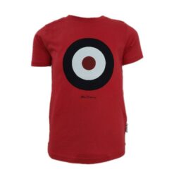 Red Boys Target Tee