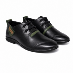 Black Franco Casual Shoe Black