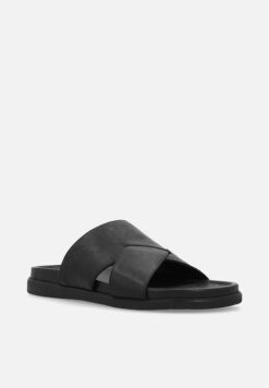 Hush Puppies Jake Sandal Black