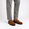 Arbiter Suede Combo Casual Shoe Brown - Image 2