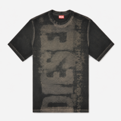Diesel Dye Logo Tee Olive