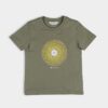 Ben Sherman Sound Waves Boys Tee Olive