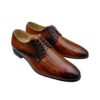 Valenzia Lace Up Formal Shoe Brush Tan