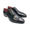 Arbiter Formal Lace Up Print Black