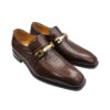 Arbiter Teyus Print Formal Shoe Brown