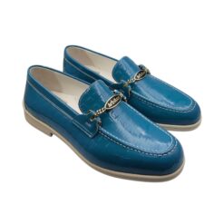 Arbiter Square Patent Casual Shoe Blue - 7