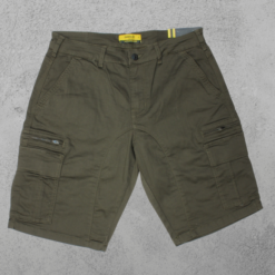 Gasoline Cargo Short Olive