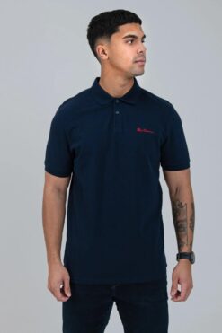 Ben Sherman Golfer Navy
