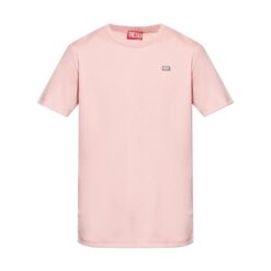Diesel Logo Tee Pink