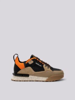 Replay Beige Field Speed Sneaker