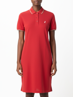 Polo Golfer Dress Red
