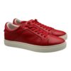 Delmont Toe Cap Sneaker Red - Image 2