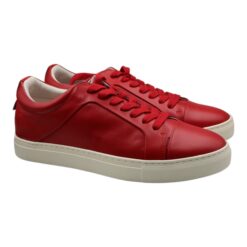 Alternative view of Delmont Toe Cap Sneaker Red