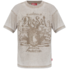 Diesel Graphic Tee Beige