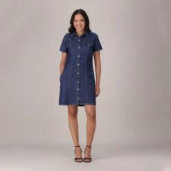 Levis Western Dress Indigo